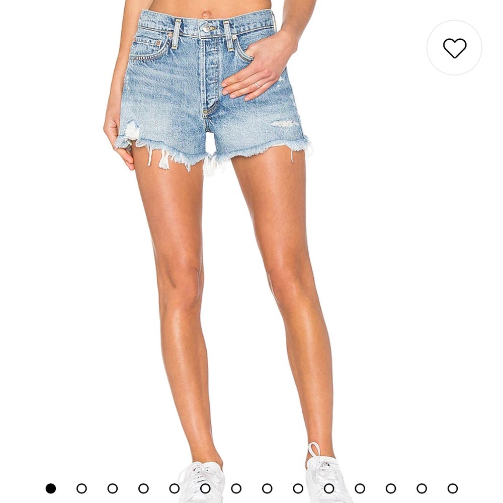 Agolde Parker Vintage Cut Off Shorts size 26